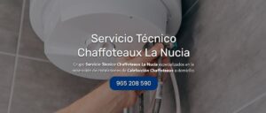 Servicio Técnico Chaffoteaux La Nucia Tlf: 965217105