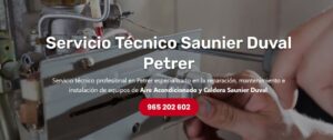 Servicio Técnico Saunier Duval Petrer Tlf: 965217105