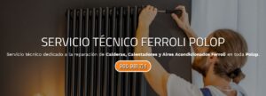 Servicio Técnico Ferroli Polop Tlf: 965217105