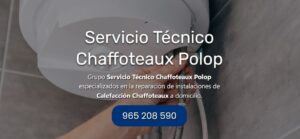 Servicio Técnico Chaffoteaux Polop Tlf: 965217105