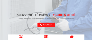 Servicio Técnico Toshiba Rubí 934242687