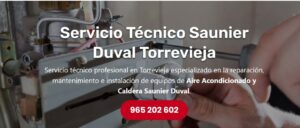 Servicio Técnico Saunier Duval Torrevieja Tlf: 965217105