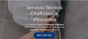Servicio Técnico Chaffoteaux Villajoyosa Tlf: 965217105
