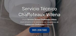 Servicio Técnico Chaffoteaux Villena Tlf: 965217105