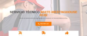 Servicio Técnico White Westinghouse Rubí 934242687