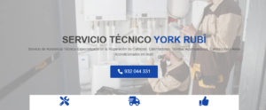 Servicio Técnico York Rubí 934242687