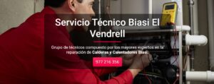 Servicio Técnico Biasi El Vendrell 977208381