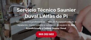 Servicio Técnico Saunier Duval L’Alfàs de Pi Tlf: 965217105