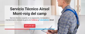 Servicio Técnico Airsol Mont-roig del camp 977208381