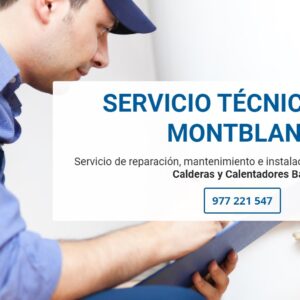 Electrodos.Es: Servicio Técnico Baxi Montblanc 977208381