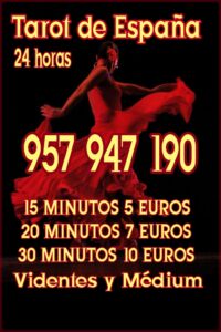 TAROT Y VIDENTES ESPAÑOLES 15 MINUTOS 5 EUROS