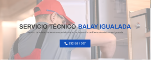 Servicio Técnico Balay Igualada 934242687