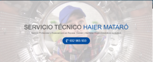 Servicio Técnico Haier Mataró 934242687