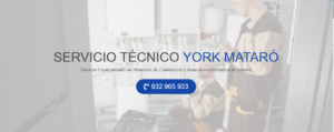 Servicio Técnico York Mataró 934242687