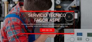 Servicio Técnico Fagor Aspe Tlf: 965217105