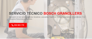 Servicio Técnico Bosch Granollers 934242687