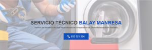 Servicio Técnico Balay Manresa 934242687