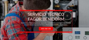 Servicio Técnico Fagor Benidorm Tlf: 965217105