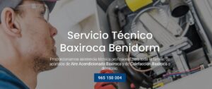 Servicio Técnico Baxiroca Benidorm Tlf: 965217105