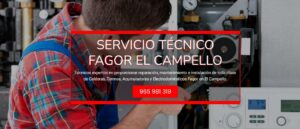 Servicio Técnico Fagor El Campello Tlf: 965217105
