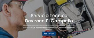 Servicio Técnico Baxiroca El Campello Tlf: 965217105