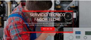 Servicio Técnico Fagor Elche Tlf: 965217105
