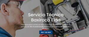 Servicio Técnico Baxiroca Elda Tlf: 965217105