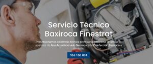 Servicio Técnico Baxiroca Finestrat Tlf: 965217105