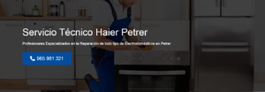 Servicio Técnico Haier Petrer 965217105