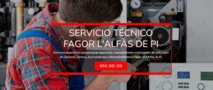 Servicio Técnico Fagor L’Alfàs de Pi Tlf: 965217105