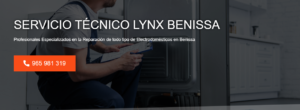 Servicio Técnico Lynx Benissa 965 217 105
