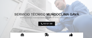 Servicio Técnico Mundoclima Gavà 934242687