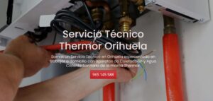 Servicio Técnico Thermor Orihuela Tlf: 965217105