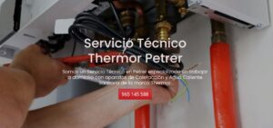 Servicio Técnico Thermor Petrer Tlf: 965217105