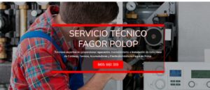 Servicio Técnico Fagor Polop Tlf: 965217105