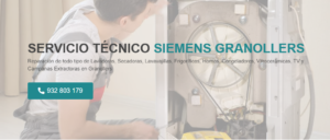 Servicio Técnico Siemens Granollers 934242687