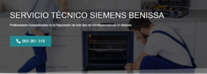 Servicio Técnico Siemens Benissa 965217105