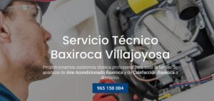 Servicio Técnico Baxiroca Villajoyosa  Tlf: 965217105