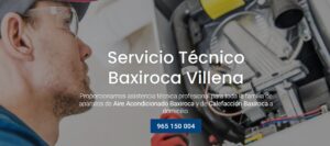 Servicio Técnico Baxiroca Villena  Tlf: 965217105