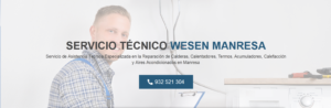 Servicio Técnico Wesen Manresa 934242687