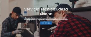 Servicio Técnico Edesa Xixona Tlf: 965217105