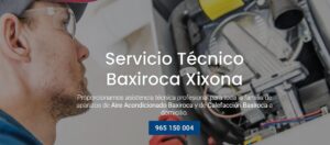 Servicio Técnico Baxiroca Xixona  Tlf: 965217105