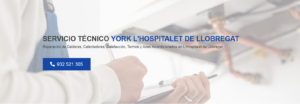 Servicio Técnico York L´Hospitalet de Llobregat 934242687