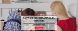 Servicio Técnico Amana El Vendrell 977208381