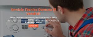 Servicio Técnico Domusa El Vendrell 977208381
