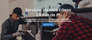 Servicio Técnico Edesa L’Alfàs de Pi Tlf: 965217105