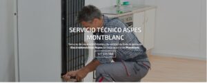 Servicio Técnico Aspes Montblanc 977208381