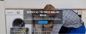 Servicio Técnico Balay Reus 977208381