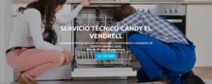 Servicio Técnico Candy El Vendrell 977208381