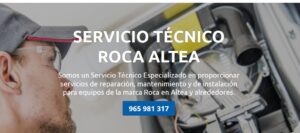 Servicio Técnico Roca Altea Tlf: 965217105